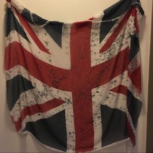 Free People British Tattered Scarf